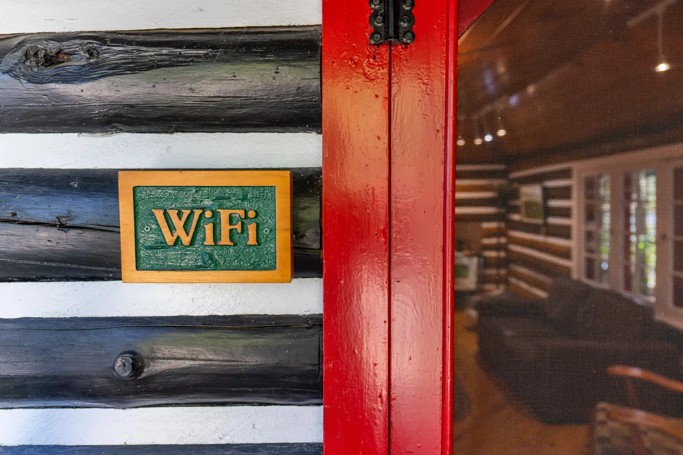 Wi-Fi is available at a dedicated cabin.