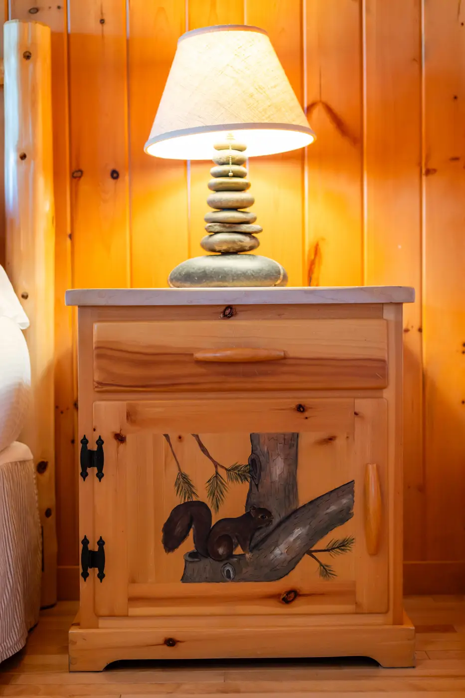 Each cabin is unique and hand built with care.