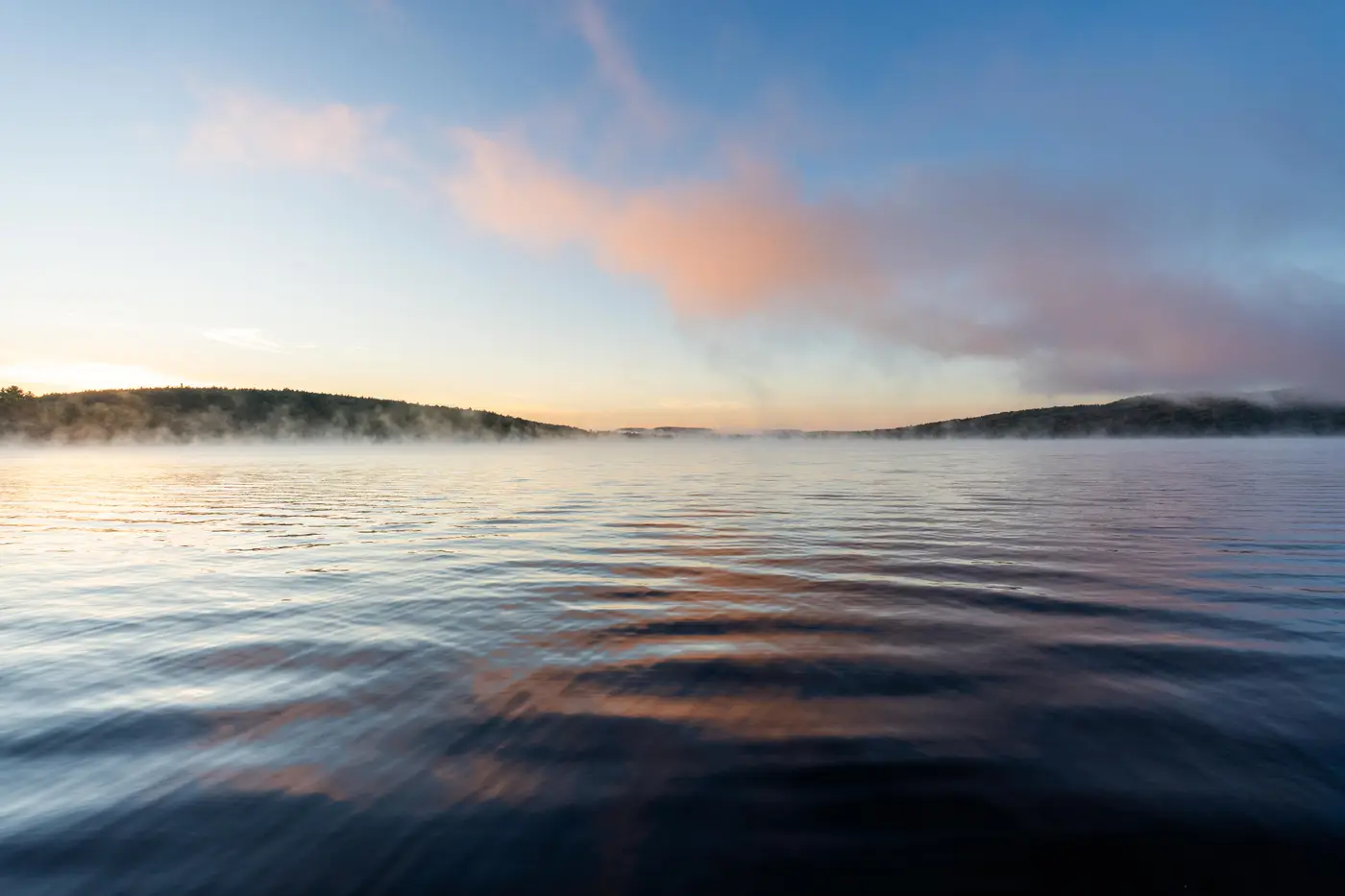 Lake of Two Rivers in Algonquin Park.