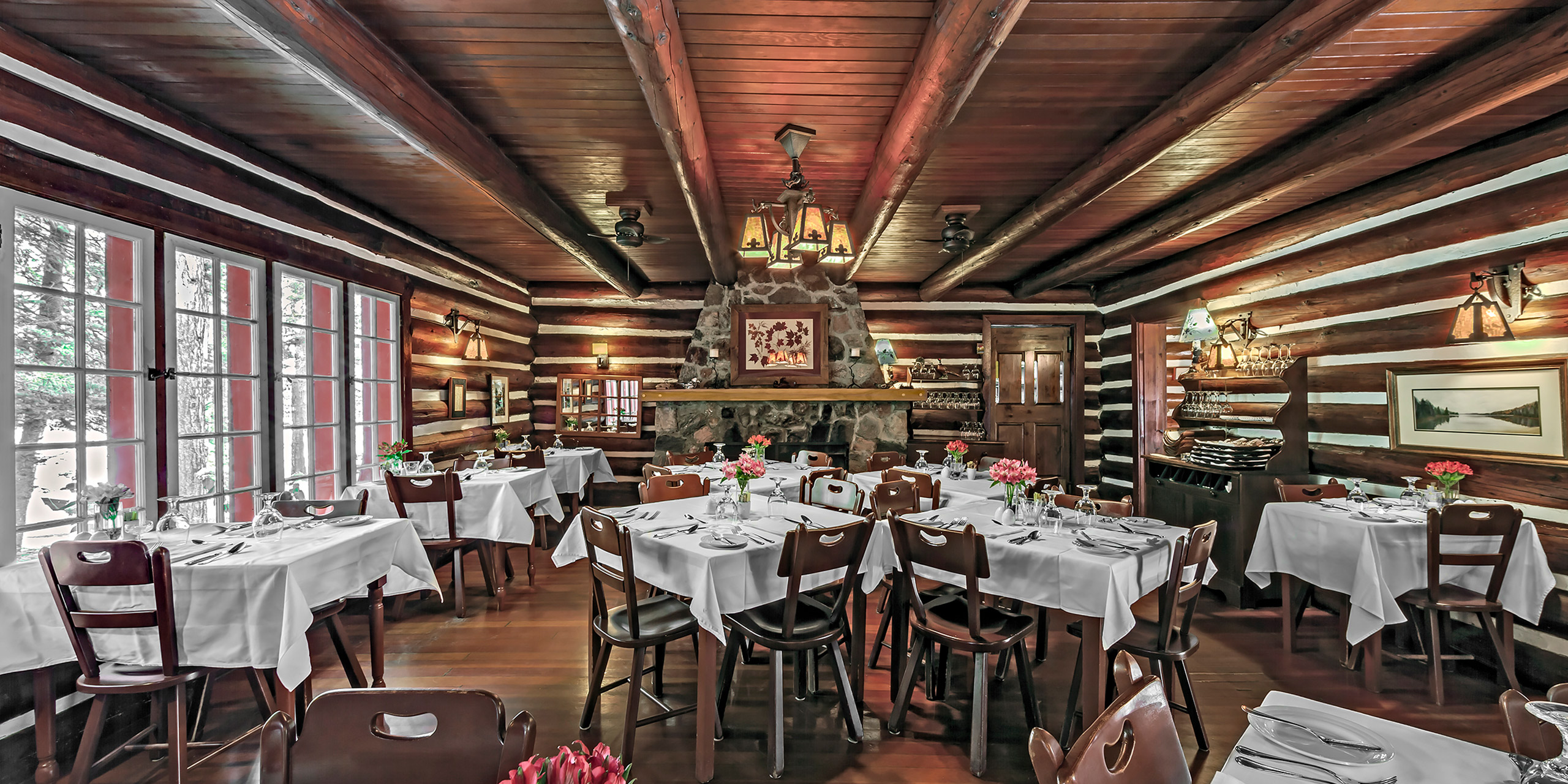 fine country dining in algonquin park ontario canada