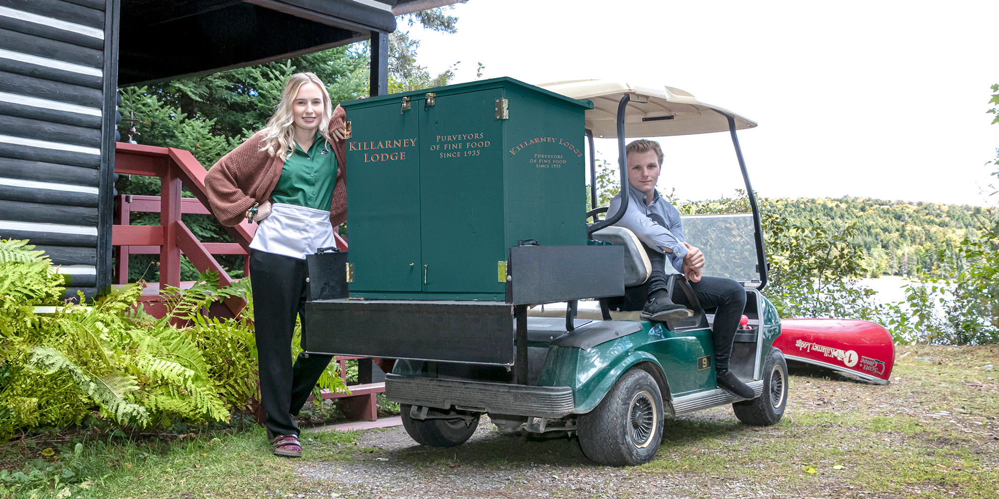 Gourmet food cabin delivery