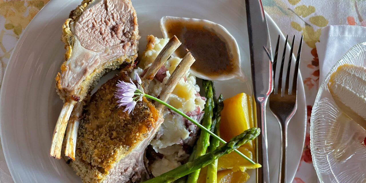 Dinner delvered to your cabin