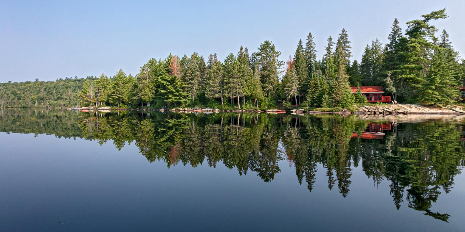 Cabin at Killarney Lodge in Algonquin Park