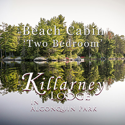 The Beach Cabin at Killarney Lodge in Algonquin Park